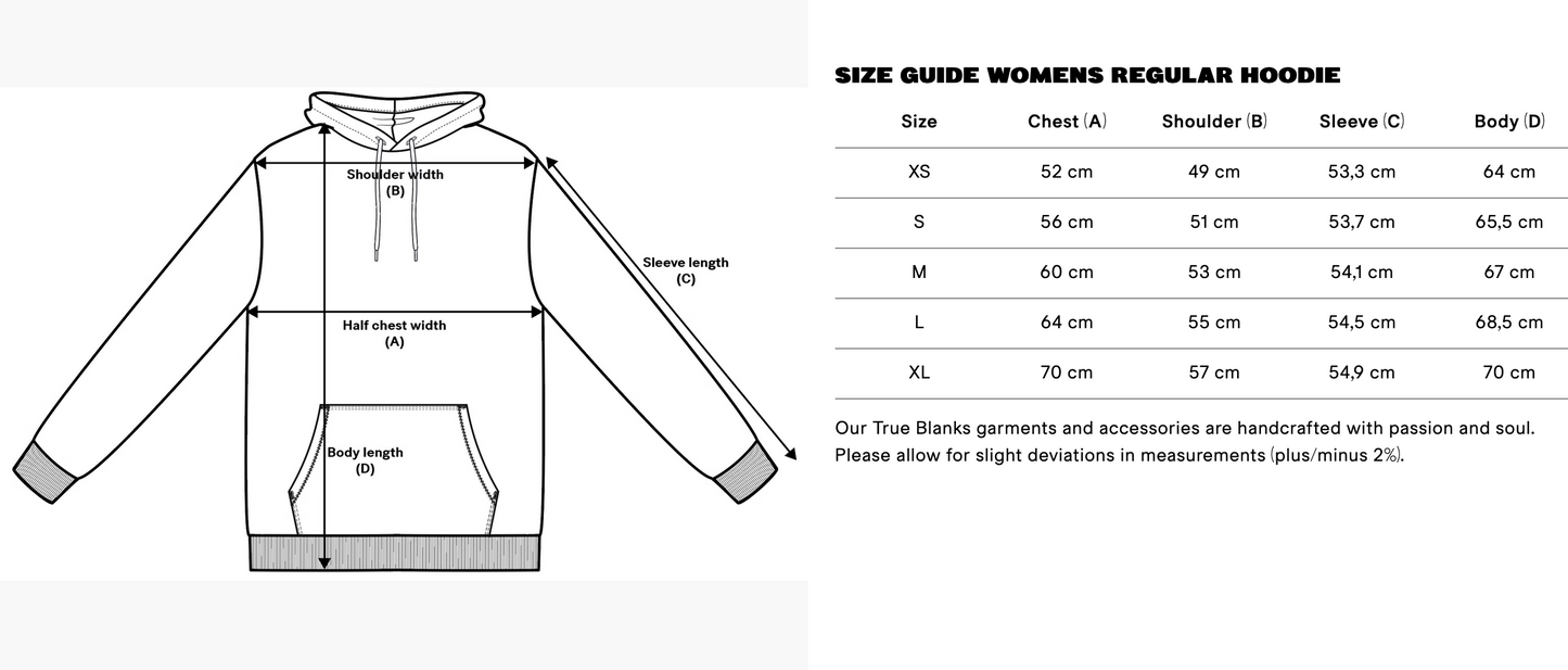 Womens Regular Hoodie