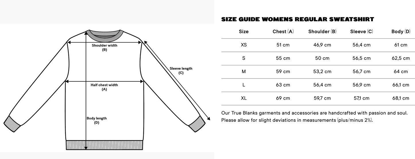 Womens Regular Sweatshirt